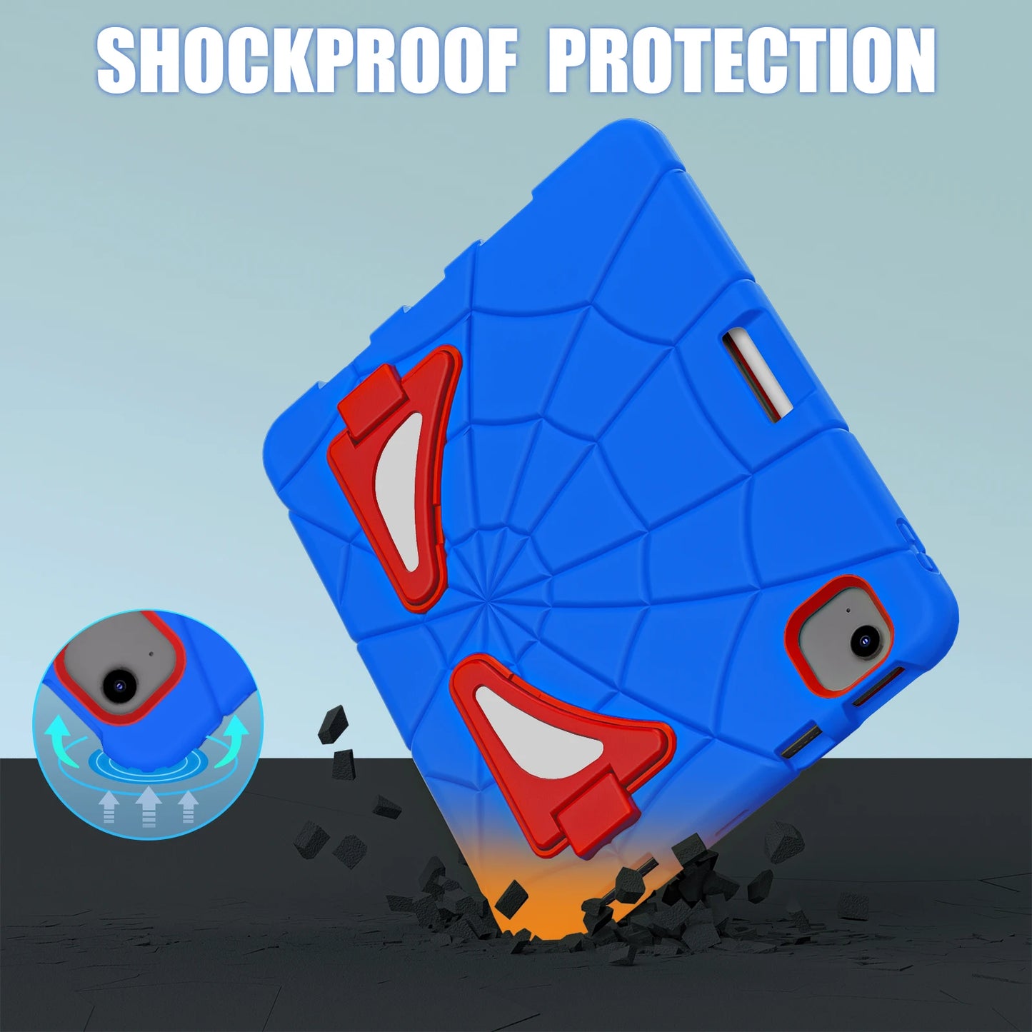 For iPad 10 10th Air 11 2024 pro 11 iPad 9.7inch Air 4 air 5  Armor Case for iPad pro 9.7 Kids Safe EVA Tablet Cover Laptop Tool