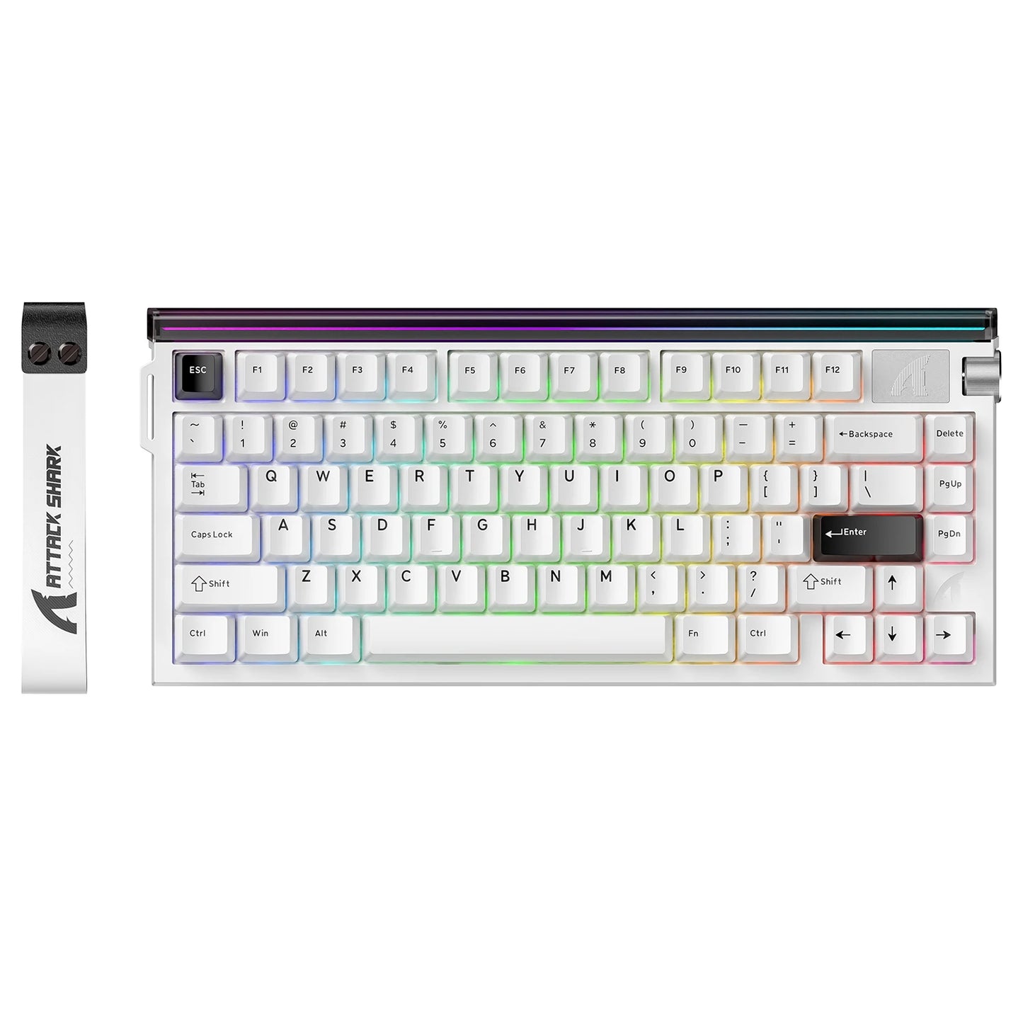 Attack Shark R85HE wired gaming keyboard 1600W RGB 8KHZ magnetic axis mechanical keyboard