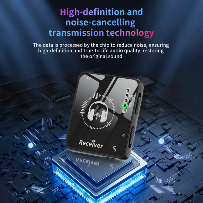Wireless IEM System Transmitter Receiver 2.4GHz ISM Band Wireless Ear Monitor Automatic Pairing Plug Play Universal Accessories