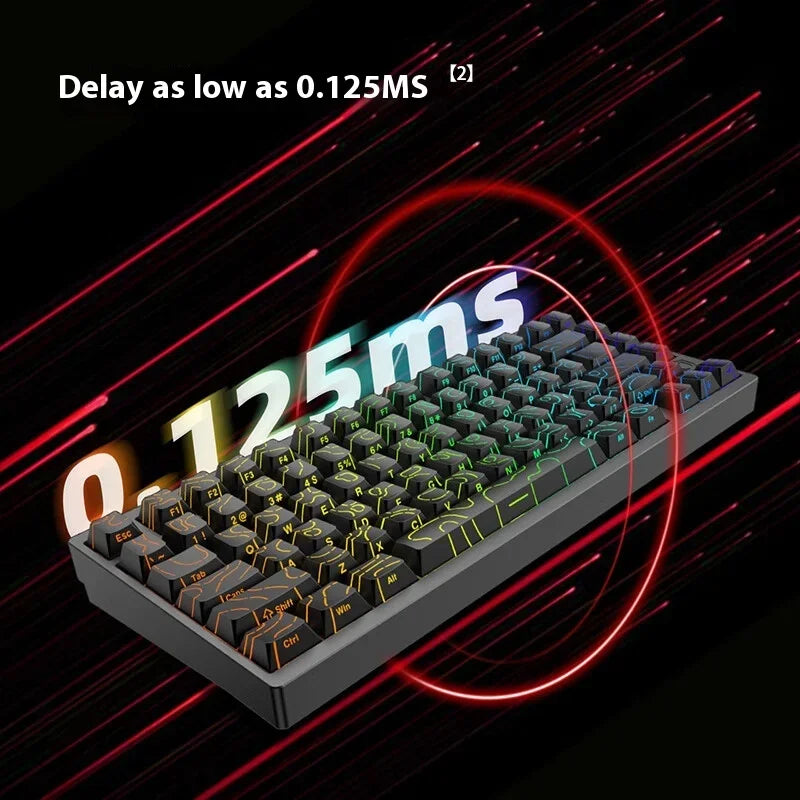 IROK MG75 PRO MG75 Max Magnetic Gaming Mechanical Keyboard RT0.001mm 8K 0.125ms Delay Aluminium RGB Hot Swap Wired Game Keyboard