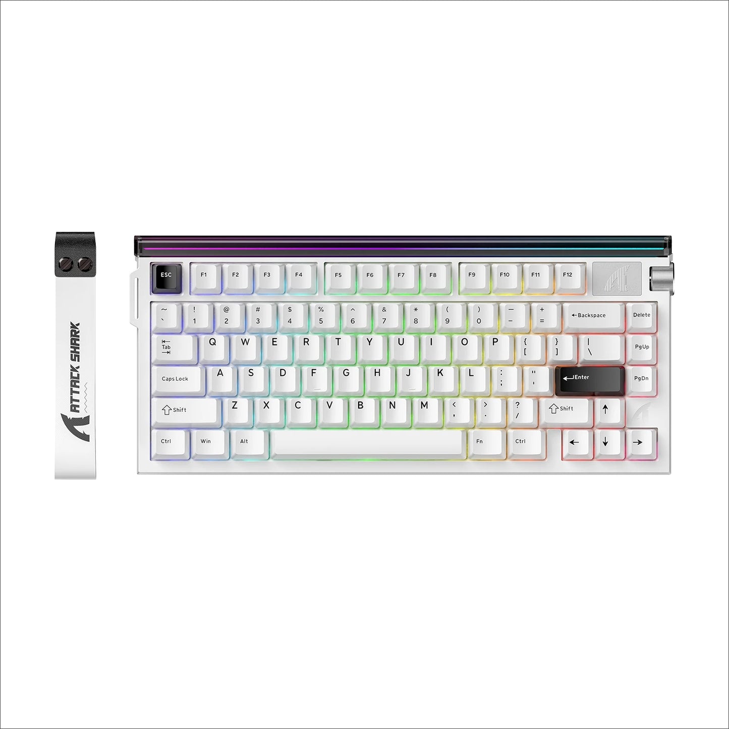 Attack Shark R85HE wired gaming keyboard 1600W RGB 8KHZ magnetic axis mechanical keyboard