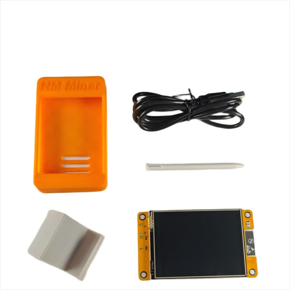 NMMiner NerdMiner V2 Hashrate 1000KH/s Lucky Miner ESP32 2.8 inch Smart Display Crypto Solo Lottery Bitcoin ESP32-2432S028R