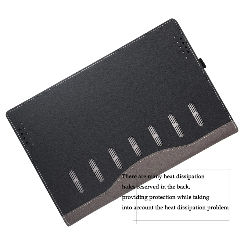 Cover for HP EliteBook 840 G8 series Notebook Protective Case 14 Inch PU Leather Laptop Skin Detachable Shell Sleeve Bag