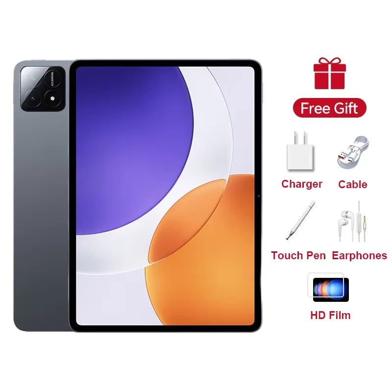 New Global Version Pad 7S Pro Original Android 14 22GB 2TB Tablet Snapdragon 8 gen 2 GPS 5G WiFi HD 4K 20000mAh 11inc Tablet PC