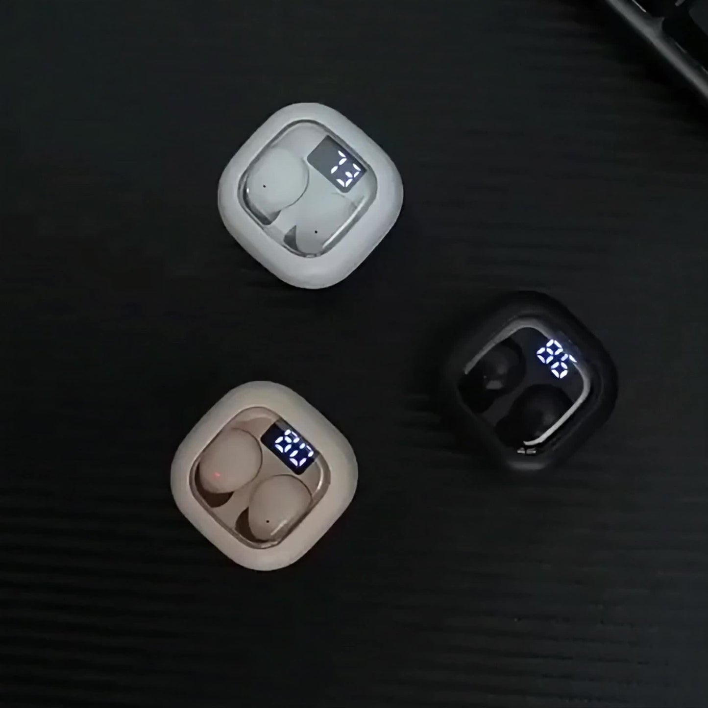 Mini Headphones 5.3 True Wireless In-Ear Earphones, Noise Cancelling,Invisible,HiFi Sound Quality, Sport,sport,sleep, In-Class Invisible Wear