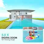 10MP 5K Dual Lens Dual Screens Wifi Security Camera 5X Digital Zoom Video Surveillance Night Vision Human Detection O-KAM PRO - HAMZAKHANSTORE