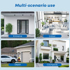 10MP 5K Dual Lens Dual Screens Wifi Security Camera 5X Digital Zoom Video Surveillance Night Vision Human Detection O-KAM PRO - HAMZAKHANSTORE