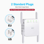 5G WiFi Repeater Wifi Amplifier Signal Wifi Extender Network Wi fi Booster 1200Mbps 5 Ghz Long Range Wireless Wi-fi Repeater - HAMZAKHANSTORE