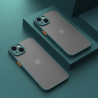 New Armor Bumper Shockproof Phone Case For iPhone 15 11 12 13 Mini 14 Pro XR X Xs Max 7 8 Plus SE 2020 Silicone Hard Cover Capa.
