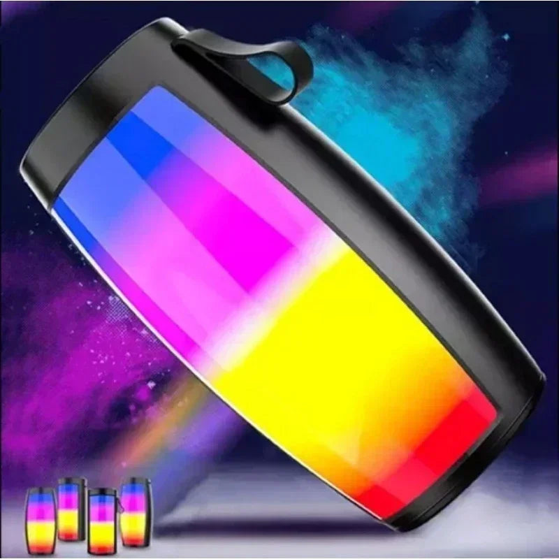 1202 Wireless Bluetooth Speaker Dual Stereo Outdoor with TF/USB Playback FM Radio Voice Broadcast Portable Subwoofer - HAMZAKHANSTORE