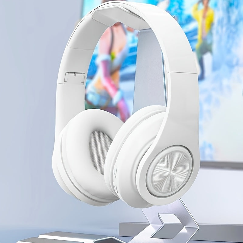 39 Luminous Wireless Headphones with Plug-in, Wired and Wireless Multifunctional Use.