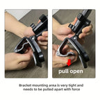 Support de téléphone universel pour tableau de bord de voiture 360 °   Support de voiture pour Smartphone rotatif, pour iPhone,.