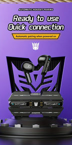 Transformers TF-T01 Wireless In-Ear Earphones Bluetooth headphones Noise Cancelling Headphones.