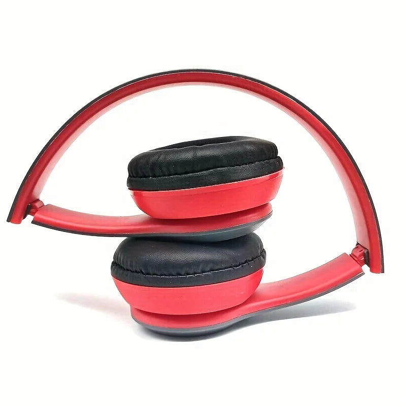 Stereo P47 Headset 5.0 Bluetooth Headset Folding Series Wireless Sports Game Headset for iPhone XiaoMi.