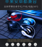 Stereo P47 Headset 5.0 Bluetooth Headset Folding Series Wireless Sports Game Headset for iPhone XiaoMi.