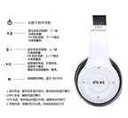Stereo P47 Headset 5.0 Bluetooth Headset Folding Series Wireless Sports Game Headset for iPhone XiaoMi.