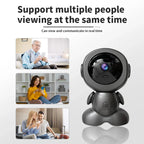 8MP Wifi Security Camera Indoor HD Baby Monitor Smart Home Surveillance Robot PTZ Camera Auto Tracking Night Vision Pet Monitor - HAMZAKHANSTORE