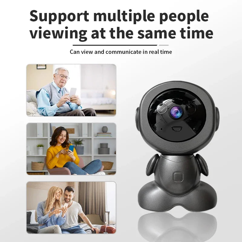 8MP Wifi Security Camera Indoor HD Baby Monitor Smart Home Surveillance Robot PTZ Camera Auto Tracking Night Vision Pet Monitor - HAMZAKHANSTORE