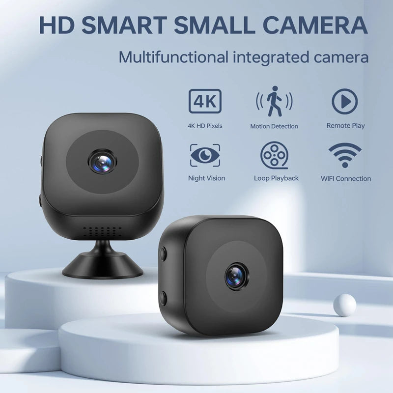 Mini Smart Camera WiFi IP/AP Remote Monitoring Portable Mobile Detection Camcorder Smart Home Baby Security Camera 2025 - HAMZAKHANSTORE