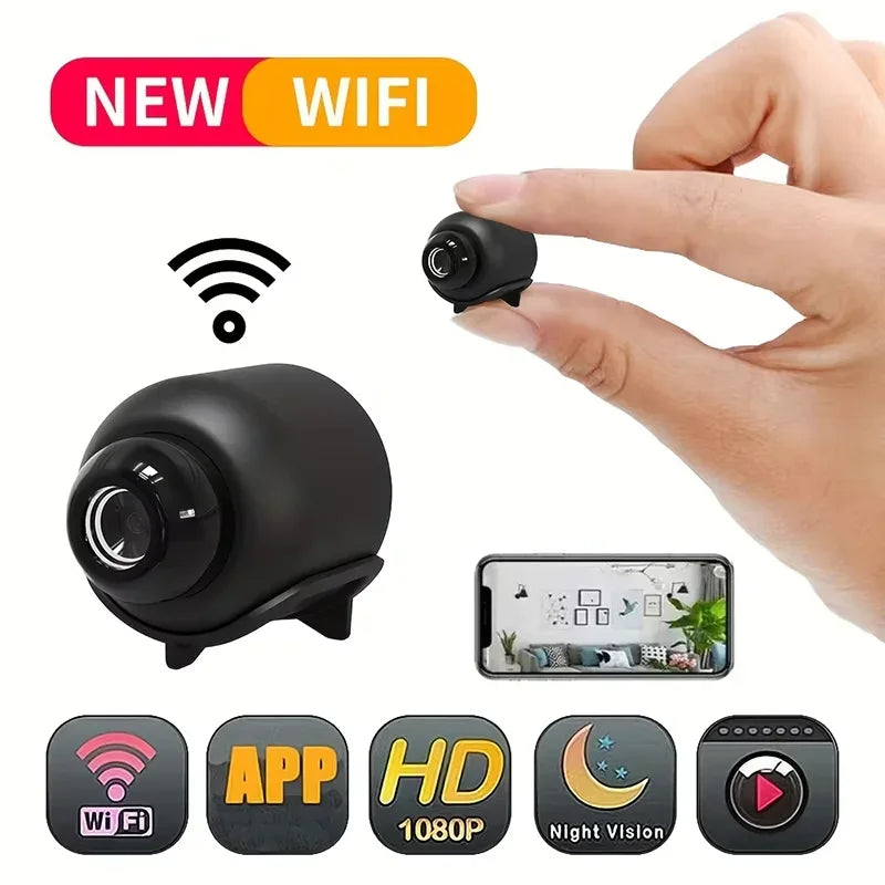 Mini Camera Wireless 1080P Surveillance Security Video Cam Night Vision Motion Detect Camcorder Mini Cam Monitor Smart Home NEW - HAMZAKHANSTORE