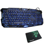 RGB Gaming Keyboard with LED Backlight & Mousepad | SA.
