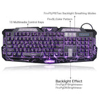 RGB Gaming Keyboard with LED Backlight & Mousepad | SA.