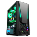 Aotesier Hot selling gamer desktop computer build in Win10 16GB Ram SSD 256G GTX 1050Ti Core E5-2650 processor new gaming pc - HAMZAKHANSTORE