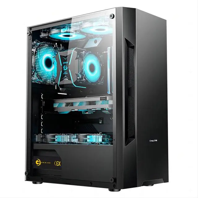 Aotesier Hot selling gamer desktop computer build in Win10 16GB Ram SSD 256G GTX 1050Ti Core E5-2650 processor new gaming pc - HAMZAKHANSTORE