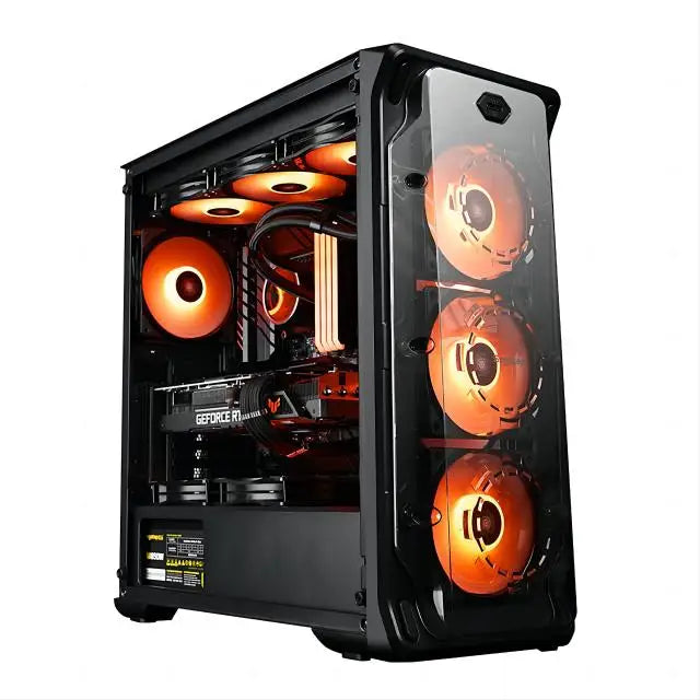 Aotesier Hot selling gamer desktop computer build in Win10 16GB Ram SSD 256G GTX 1050Ti Core E5-2650 processor new gaming pc - HAMZAKHANSTORE