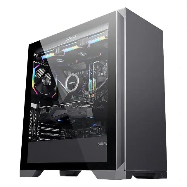 Aotesier Hot selling gamer desktop computer build in Win10 16GB Ram SSD 256G GTX 1050Ti Core E5-2650 processor new gaming pc - HAMZAKHANSTORE