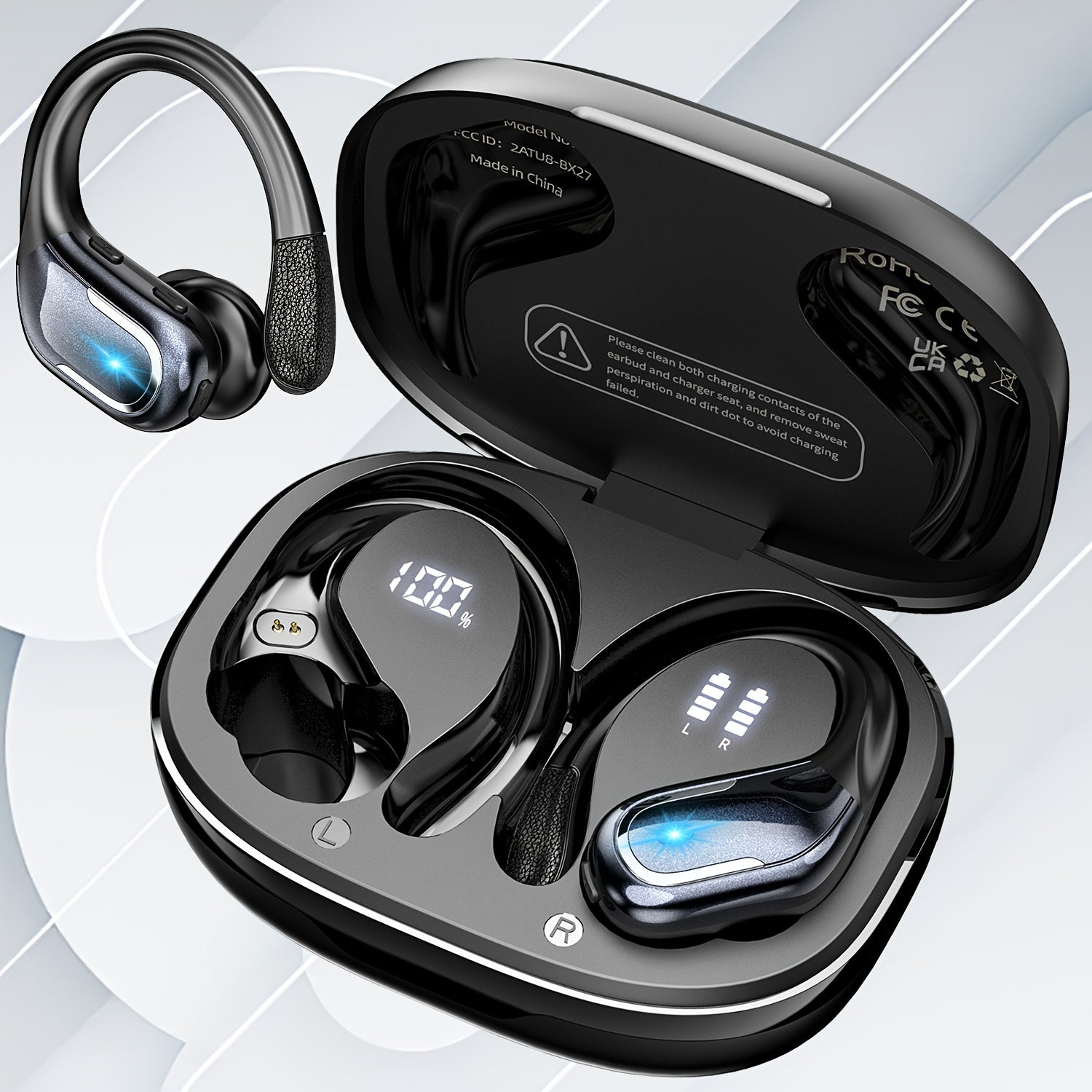 LIFEBEE Sports Wireless Earbuds - ENC Noise Cancelling.