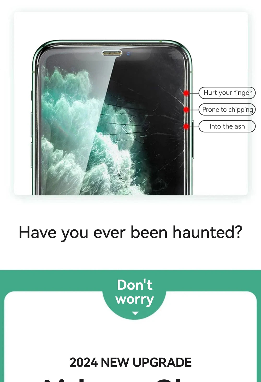 Joyroom 1/2/3pcs HD Glass Screen Protector for iPhone 16 15 14 13 12 11 Pro Max Full Screen Tempered Glass Protection for iPhone - HAMZAKHANSTORE