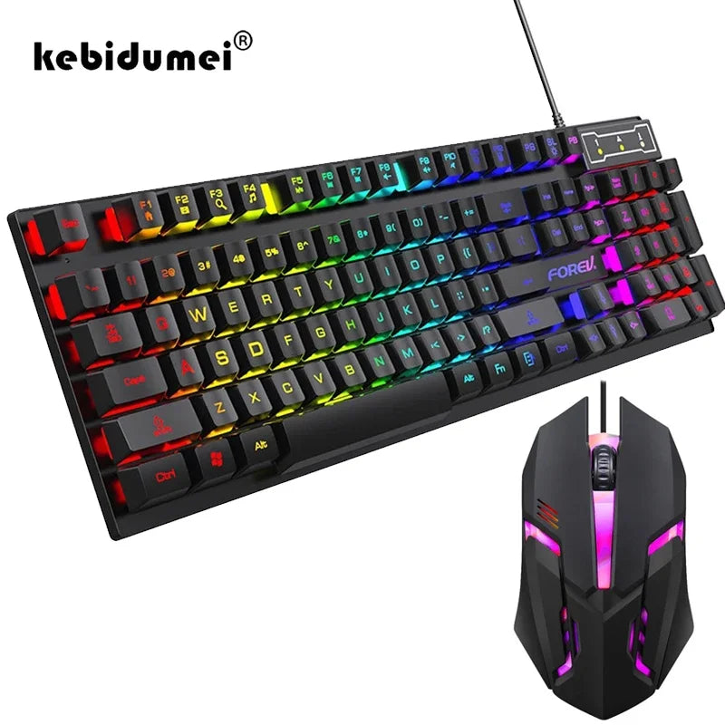 104 Key RGB Gaming Keyboard & Mouse Set.