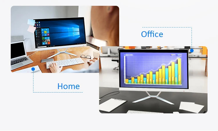 factory price 24 inch  i7 i9  CPU price core touch screen desktop monoblock pc all-in-one all in one computers gaming pc gamer - HAMZAKHANSTORE