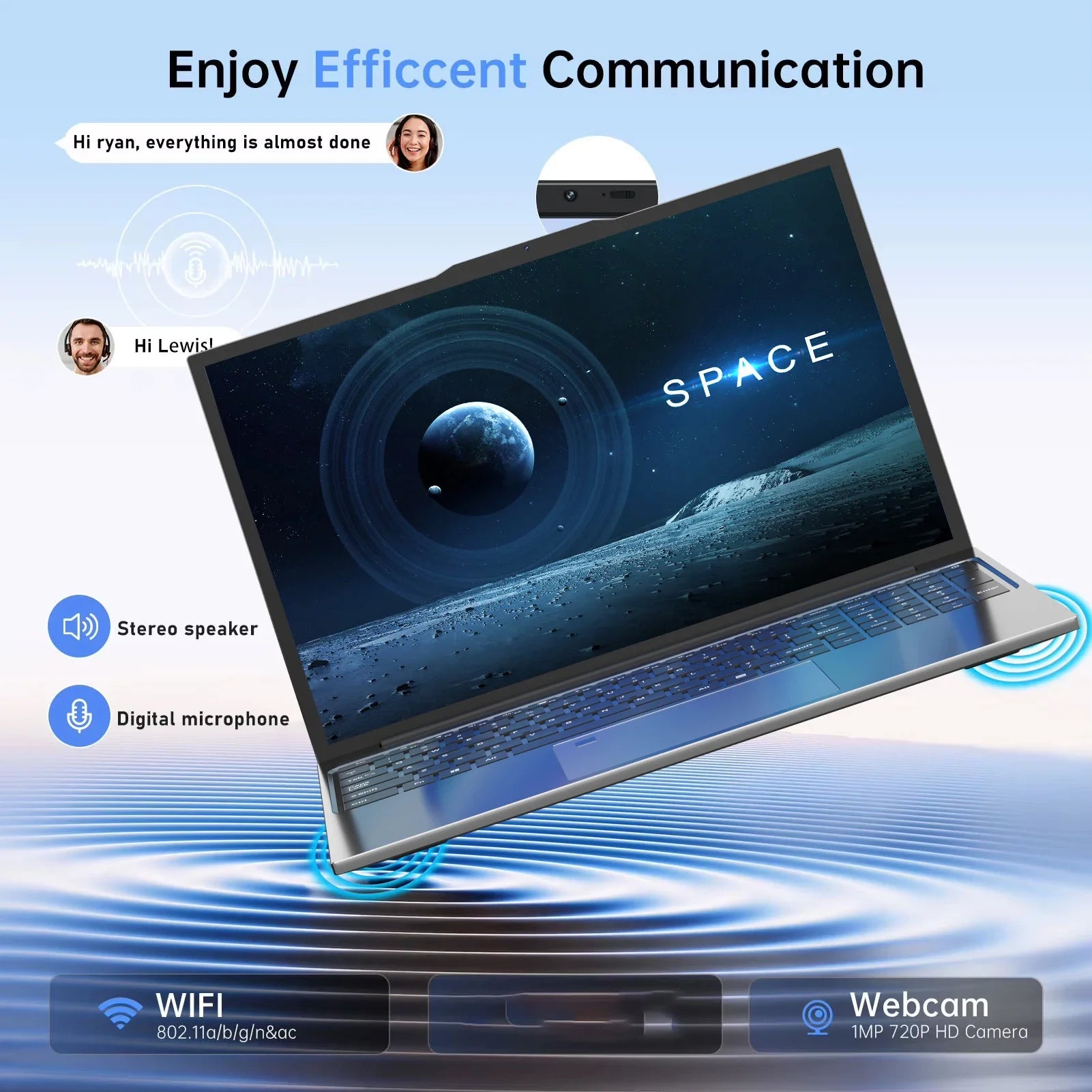 15.6 Inch Windows 11 Pro Intel Core i9 8950HK Backlight Laptops Fingerprint Lock 16GB 1TB SSD Gamer Computer Notebook PC - HAMZAKHANSTORE