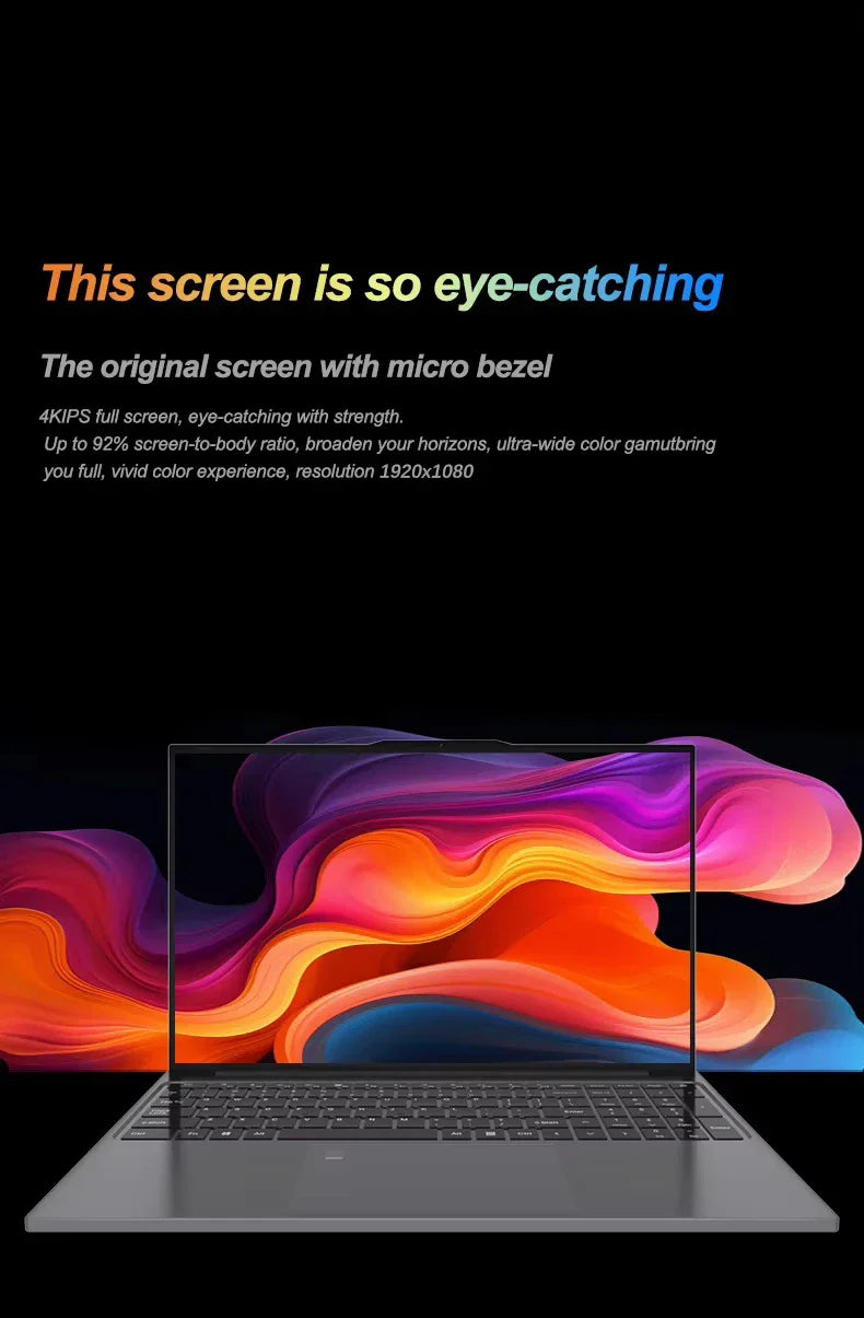 15.6 inch Potrable Laptop Computer Windows 11 Pro Intel Core i9 8950HK Gaming Laptop 16GB RAM 512GB 1/2TB SSD Notebook PC Gamer - HAMZAKHANSTORE