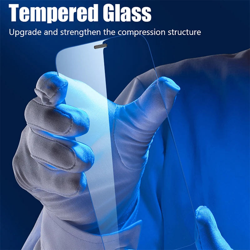 iPhone Tempered Glass Screen Protector - 4 Pack.