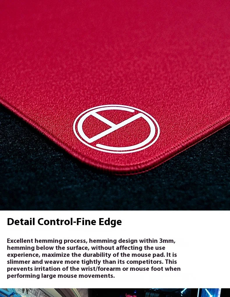 1 Piece Meow Gaming Gear MGG Ultraerialace Ultraaceaim UA Esports Game Mouse Pad Rough Textured Red Large Size Mouse Mat - HAMZAKHANSTORE