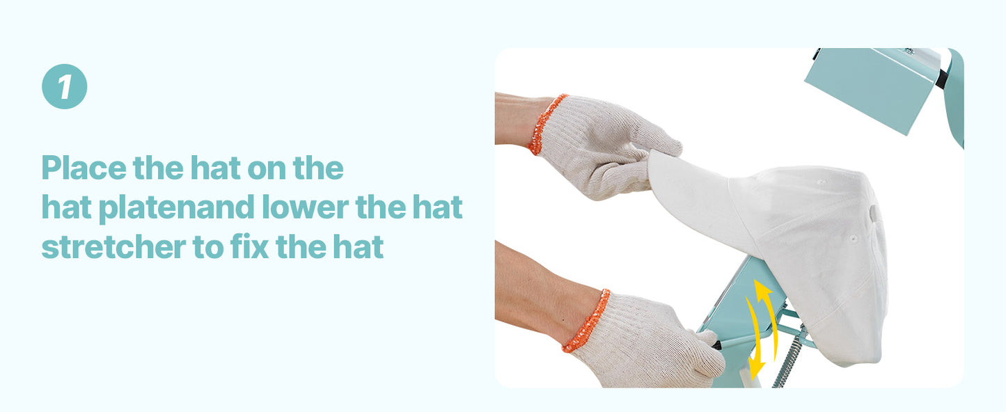 SucceBuy Hat Heat Press Machine with 2/4pcs Interchangeable Platens Precise Temperature and Time Control Hat  Heat Press