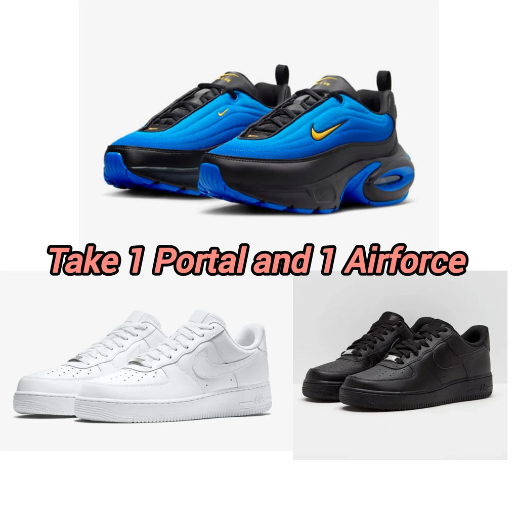 1x Nike Portal and 1x Nike Airforce 1 Sneaker - Combo Deal